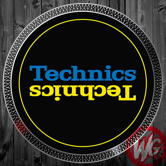 TECHNICS DUOTONE v1 SLIPMAT Wicked Grafx